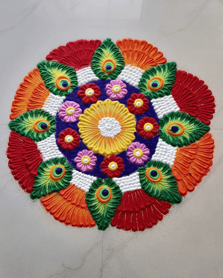 Nice Stunning Rangoli