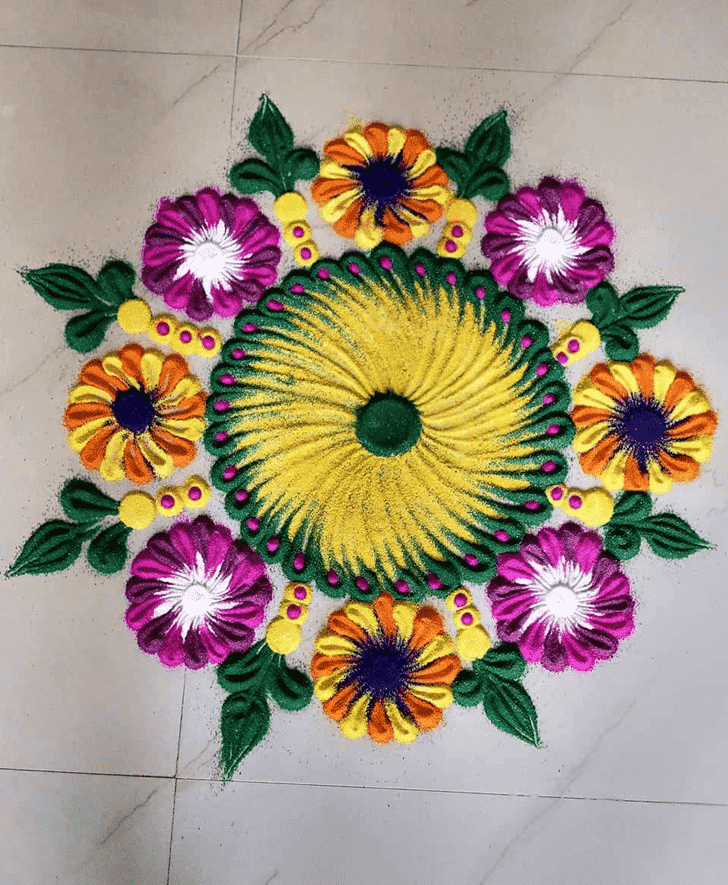 Stunning Stunning Rangoli