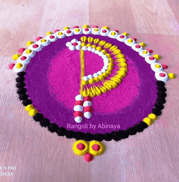 Pleasing Swaminarayan Jayanti Rangoli