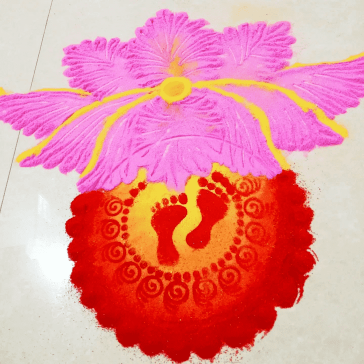 Fascinating Switzerland Rangoli