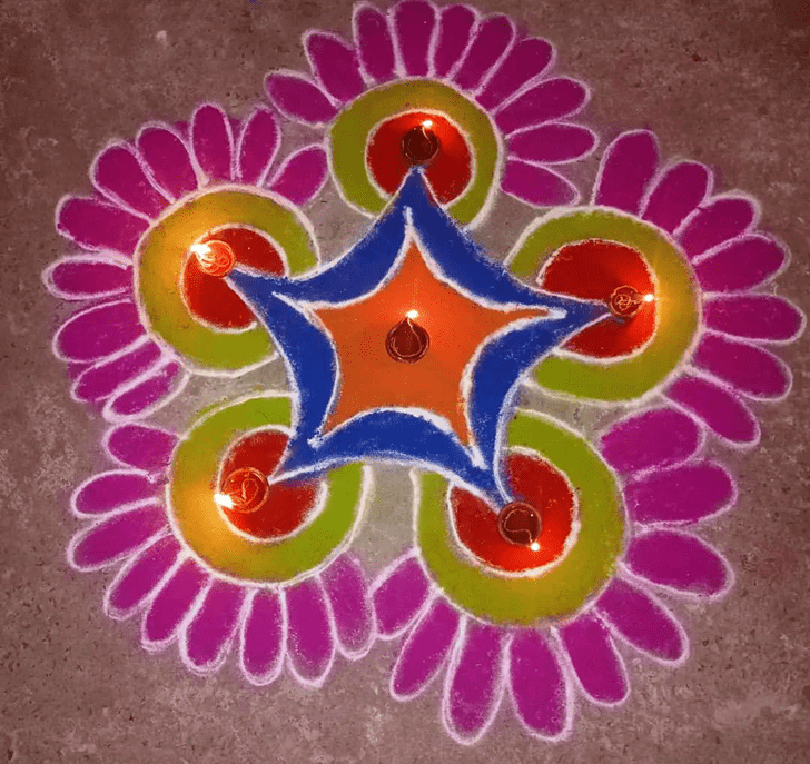 Inviting Switzerland Rangoli