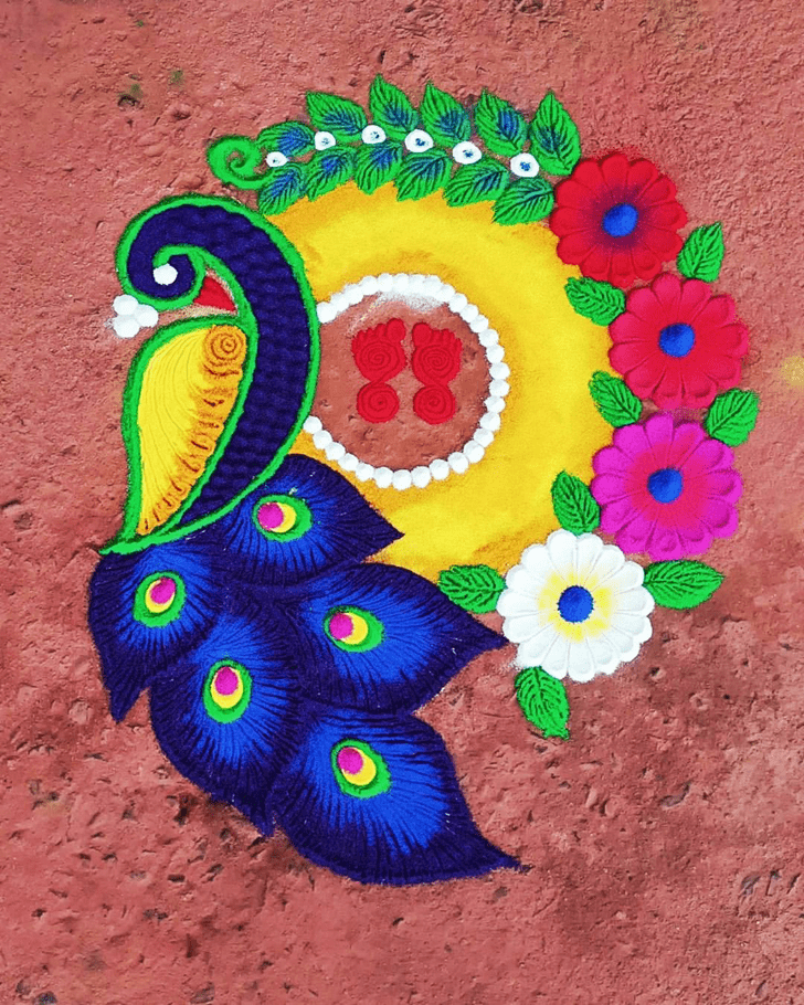 Refined Switzerland Rangoli