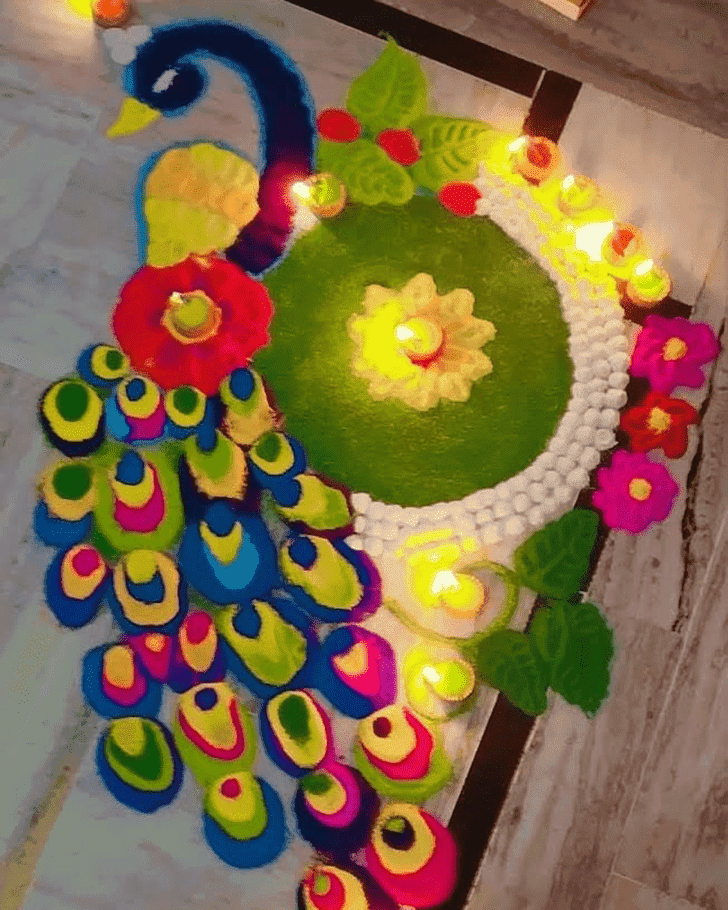 Fascinating Tamil Rangoli