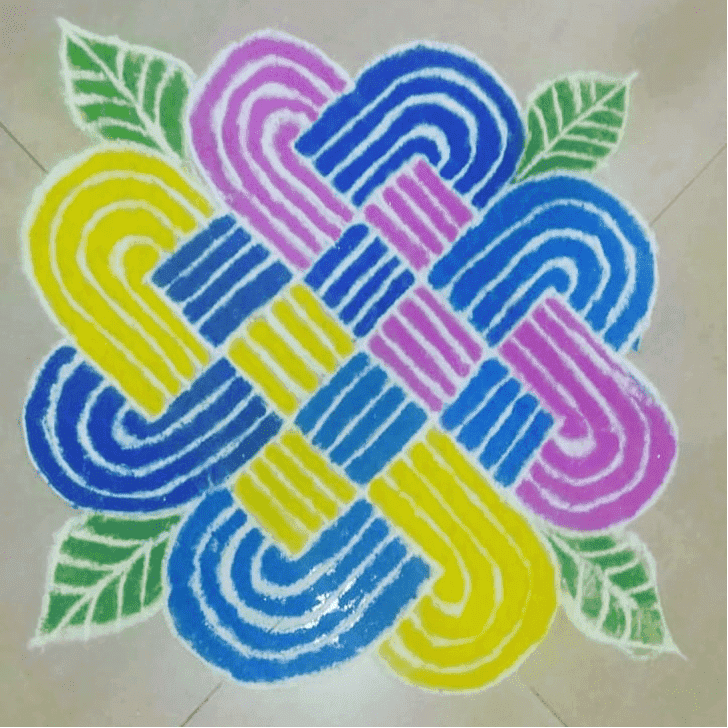 Refined Tamil Rangoli