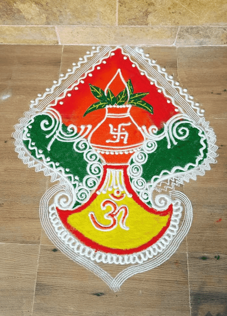 Slightly Tamil Rangoli