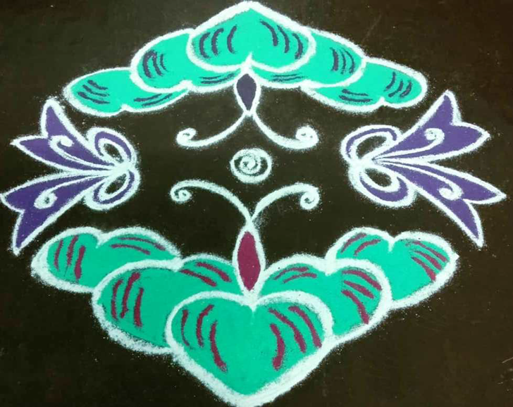 Comely Titli Rangoli