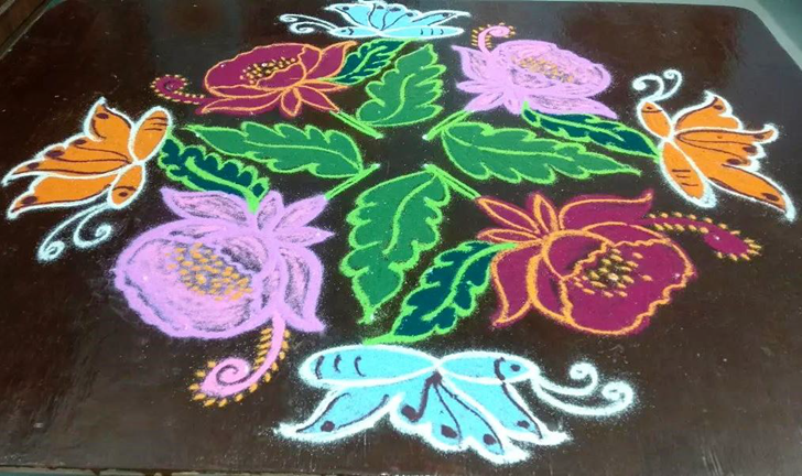 Grand Titli Rangoli