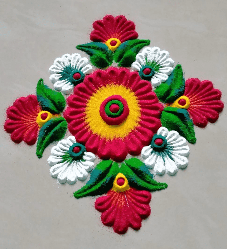 Delicate Trending Rangoli