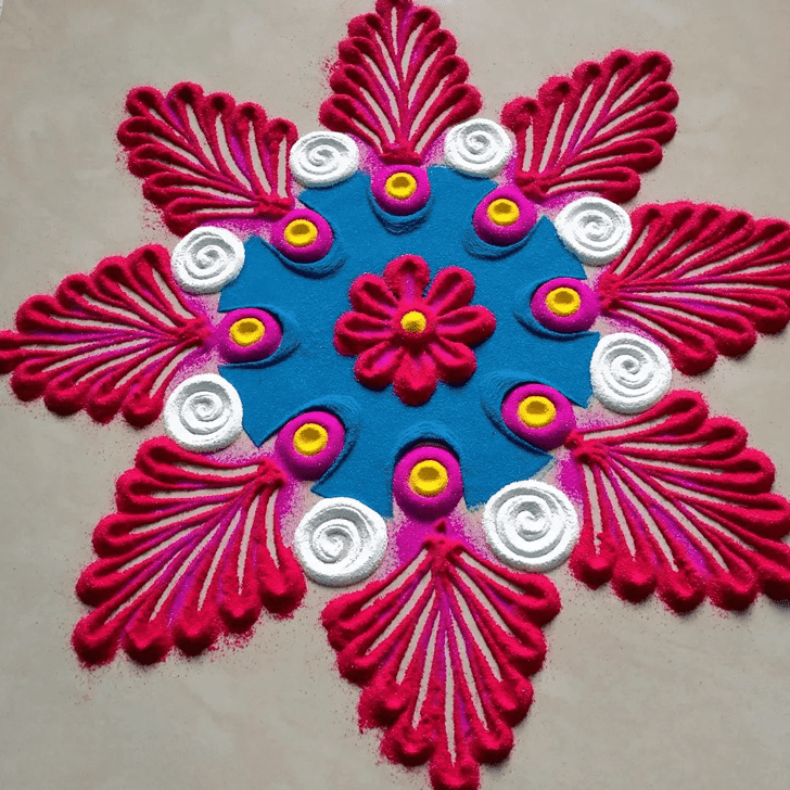 Delightful Trending Rangoli