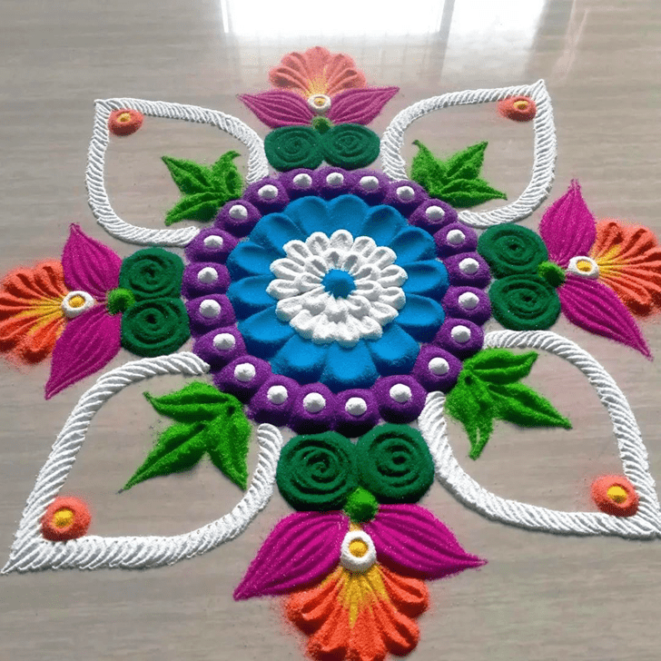 Elegant Trending Rangoli