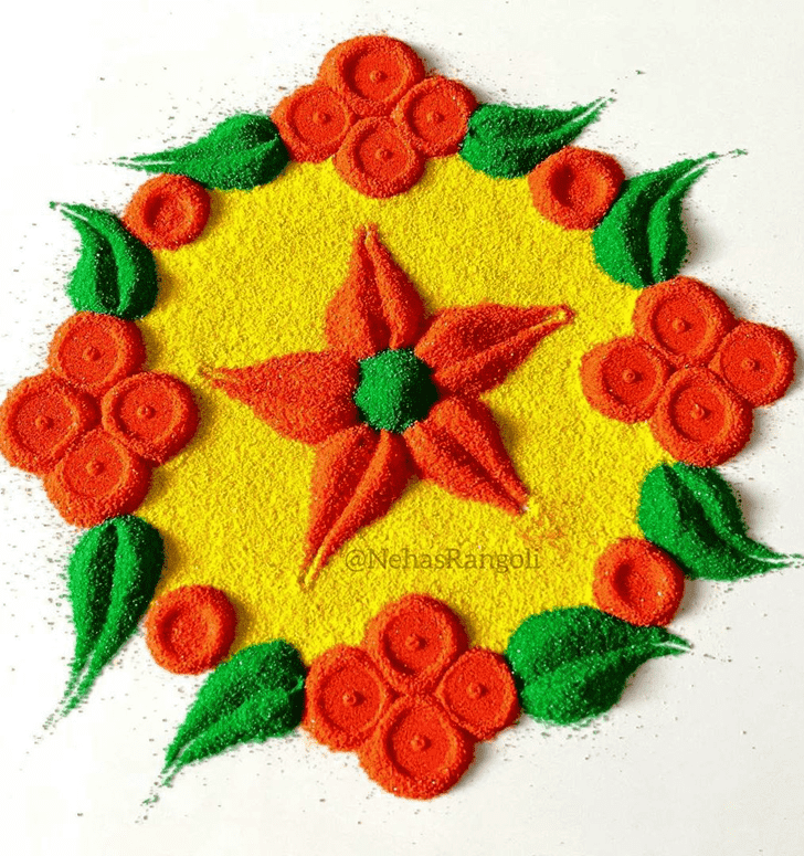 Enthralling Trending Rangoli