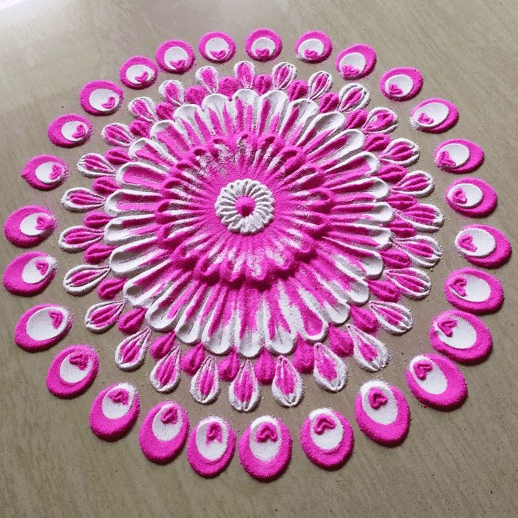 Pretty Trending Rangoli