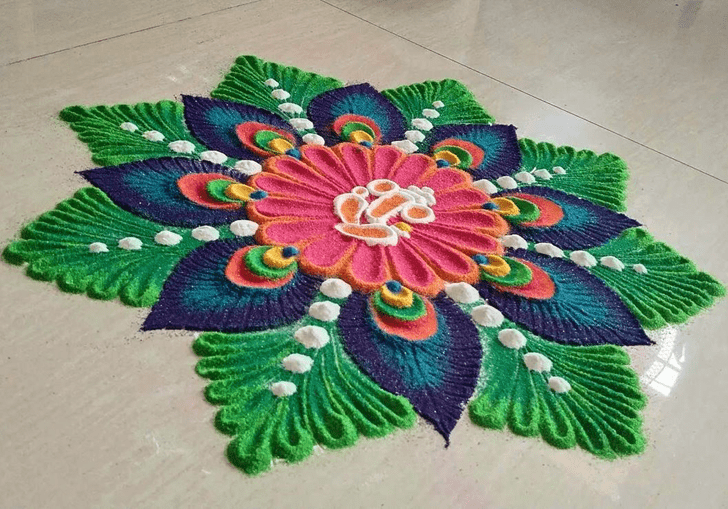 Ravishing Trending Rangoli