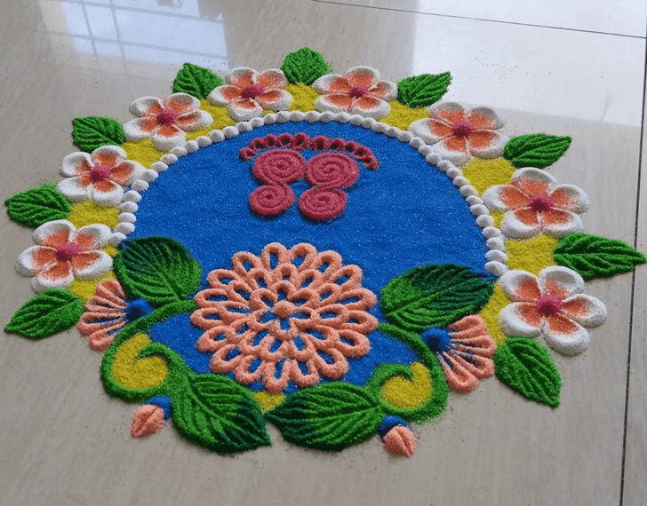 Resplendent Trending Rangoli