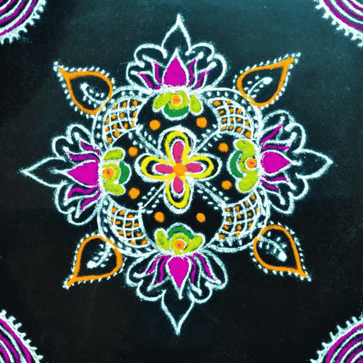 Grand Tula Sankranti Rangoli