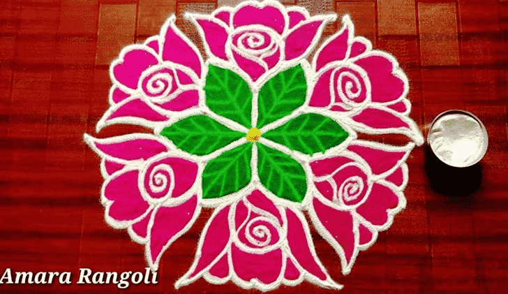 Enthralling Utpanna Ekadashi Rangoli