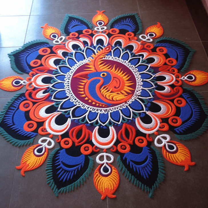 Vamana Jayanti Rangoli