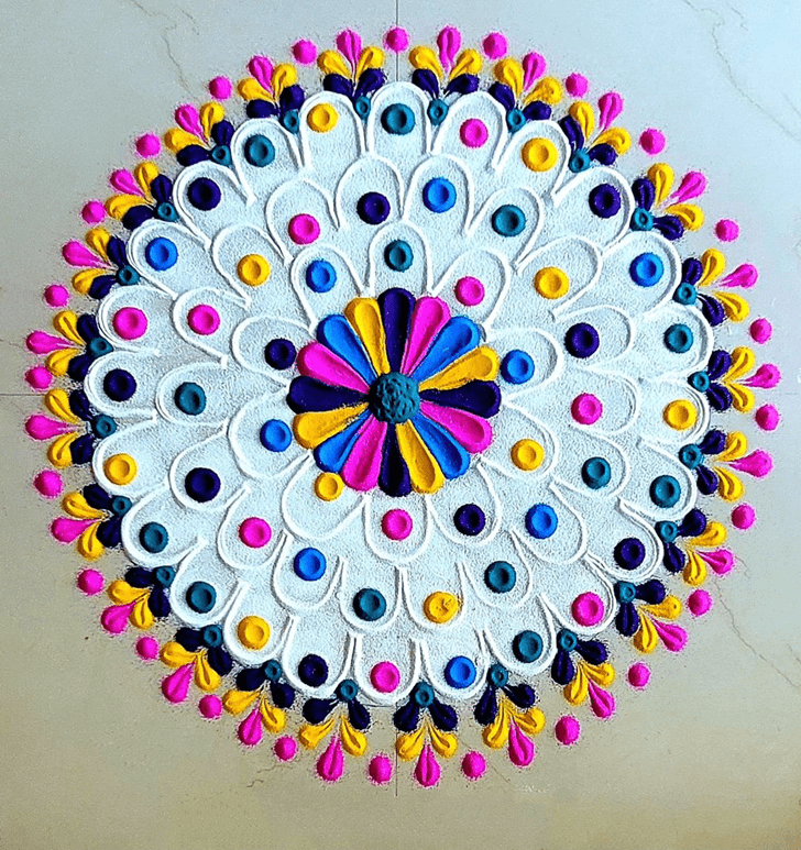 Enticing Vamana Jayanti Rangoli