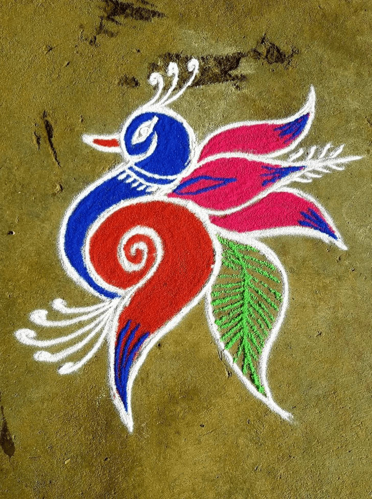 Good Looking Vamana Jayanti Rangoli