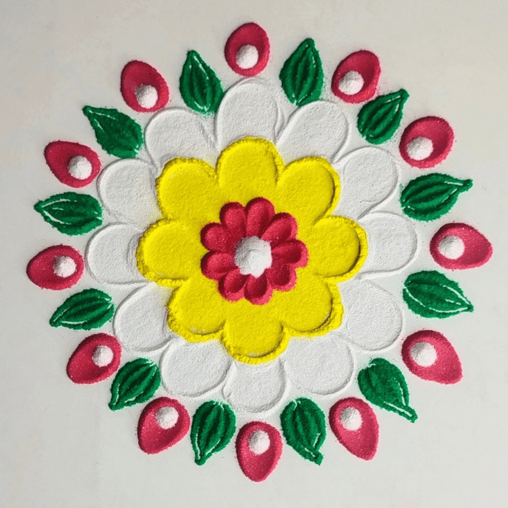 Graceful Vamana Jayanti Rangoli