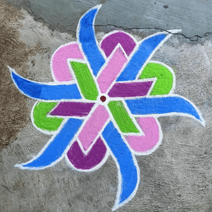 Magnetic Vamana Jayanti Rangoli