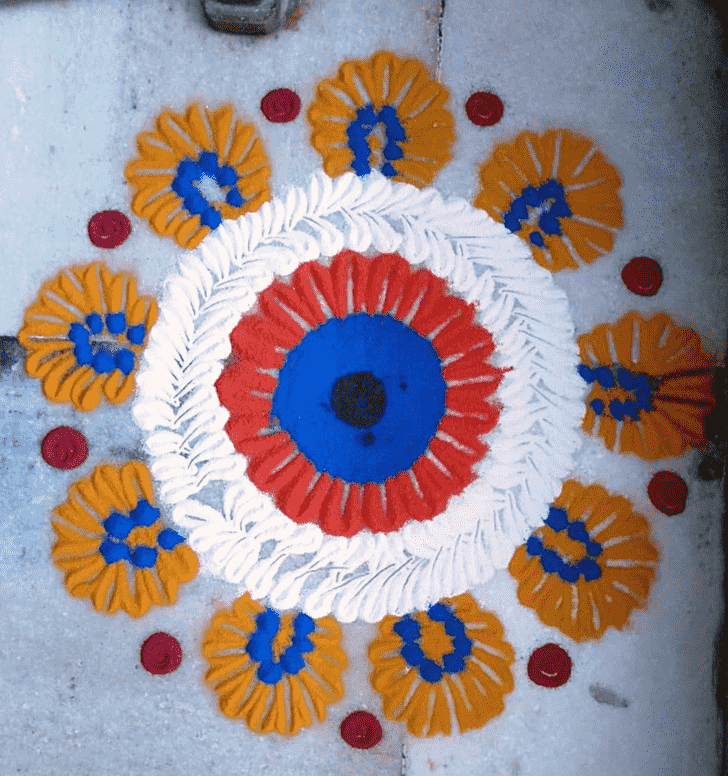 Fetching Varalakshmi Pooja Rangoli