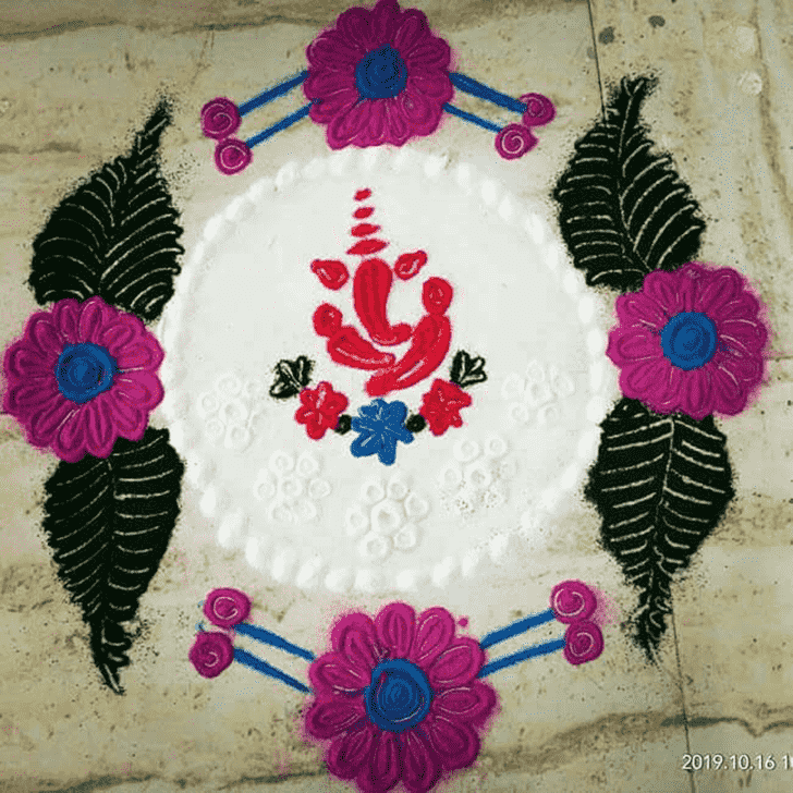 Ideal Varuthini Ekadashi Rangoli