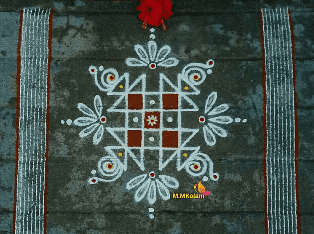 Comely Vat Savitri Purnima Rangoli