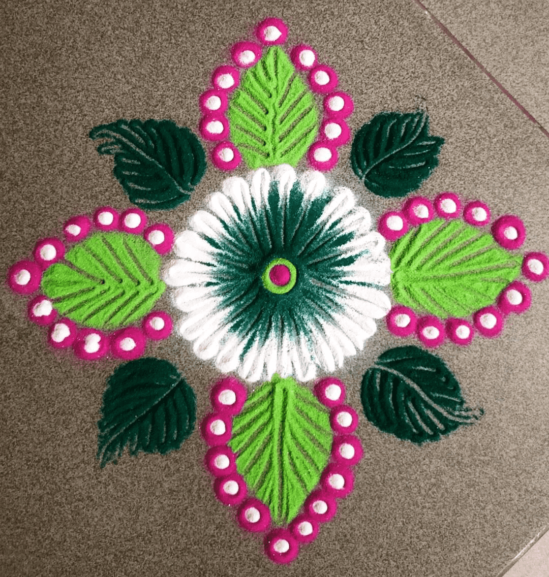 Vat Savitri Purnima Rangoli