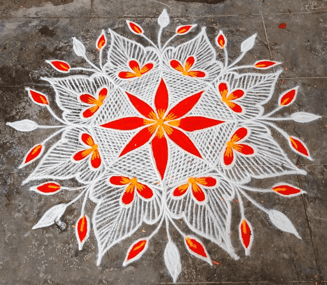 Enticing Vat Savitri Purnima Rangoli