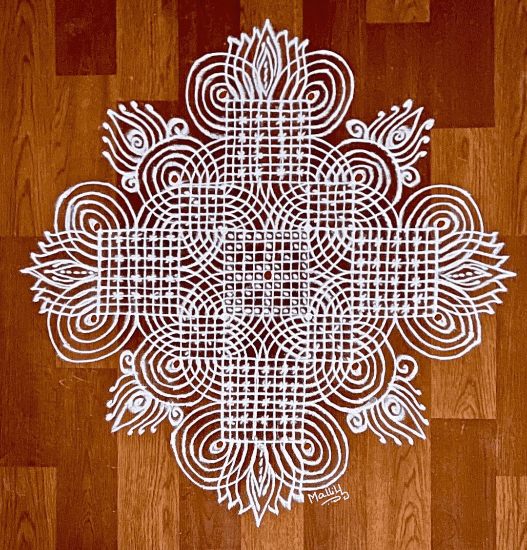 Radiant Vat Savitri Purnima Rangoli