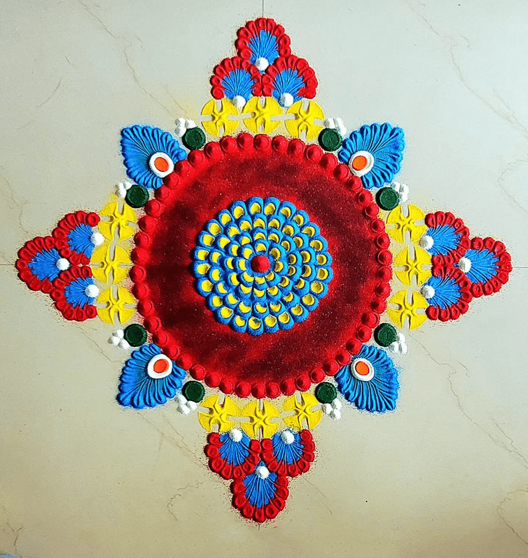 Resplendent Vat Savitri Purnima Rangoli