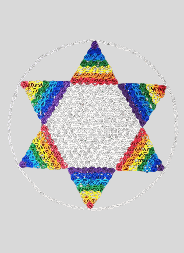 Delicate Vibrant Rangoli