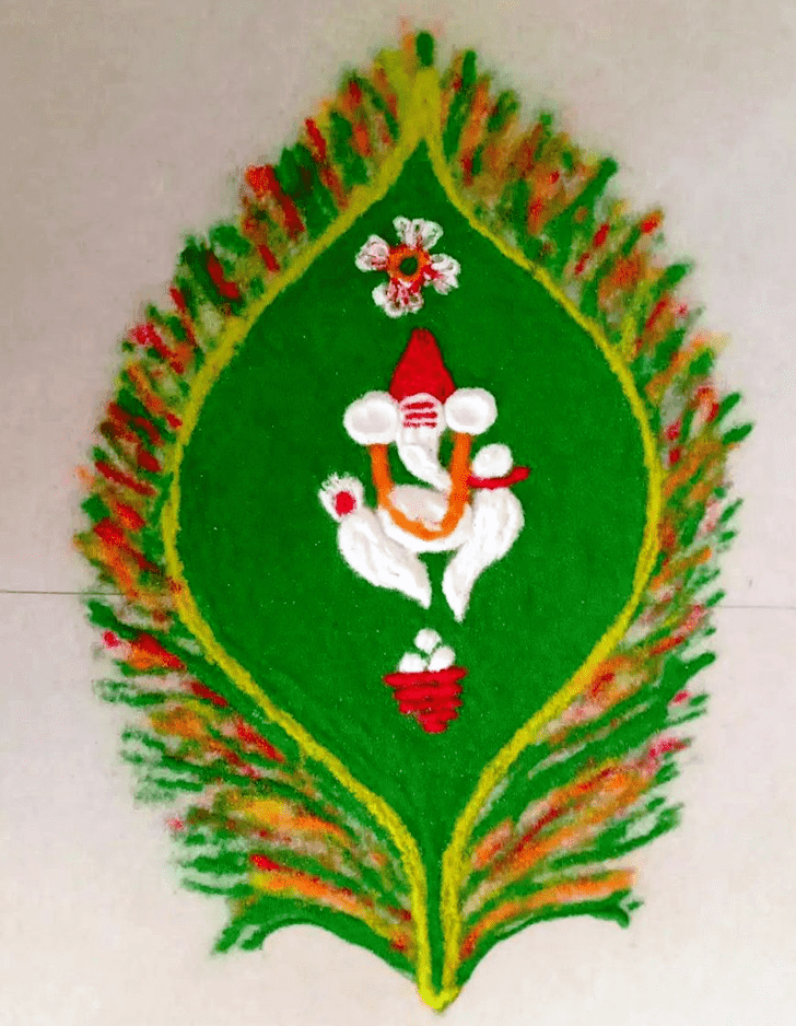 Vighnaraja Rangoli