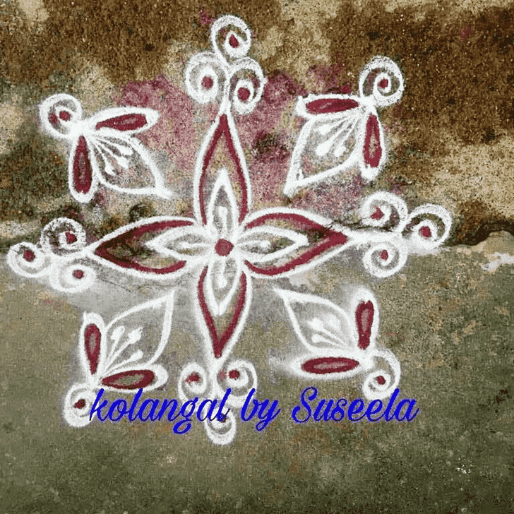 Marvelous Vrischika Sankranti Rangoli