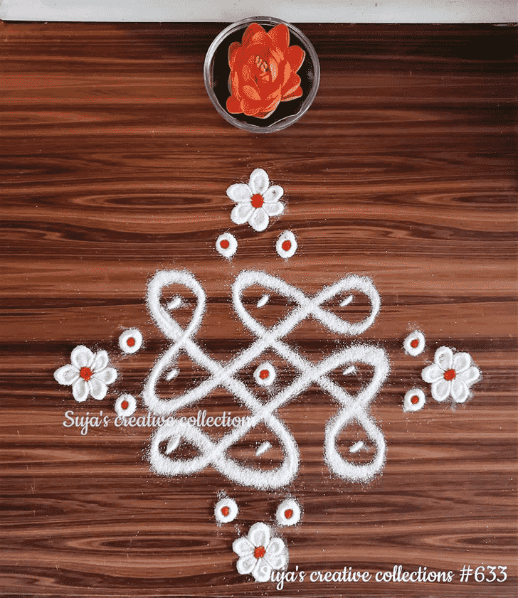 Inviting Vrishabha Sankranti Rangoli