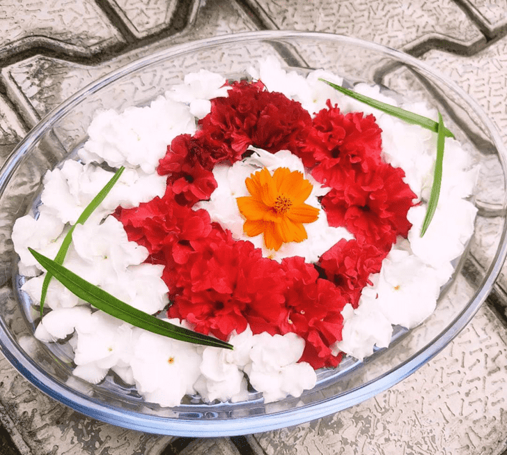 Pleasing Water Rangoli