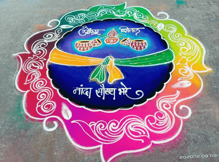 Wedding Rangoli