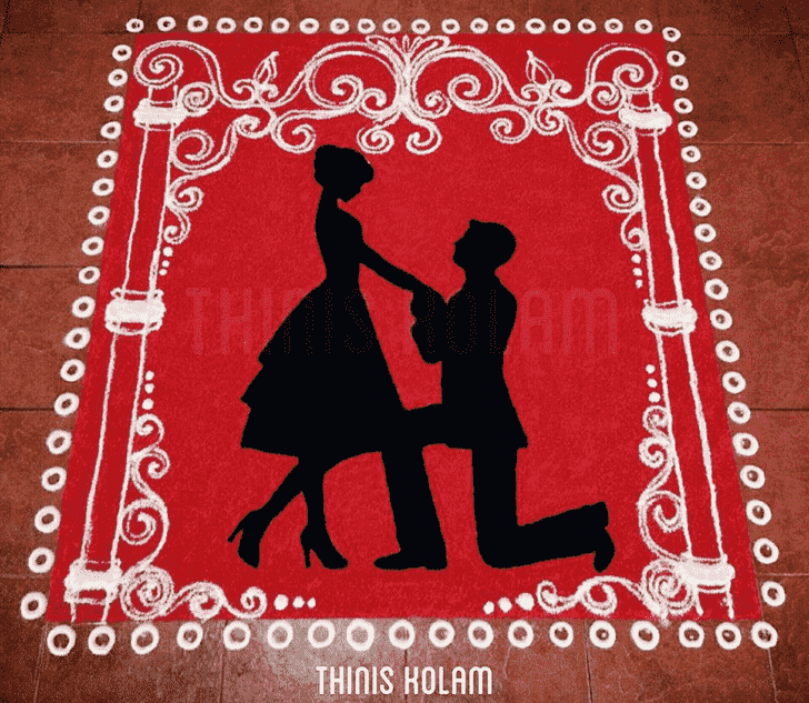 Exquisite Wedding Rangoli