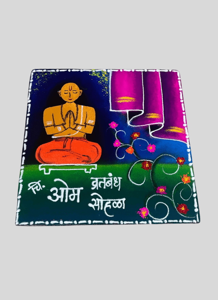 Charming Welcome Rangoli