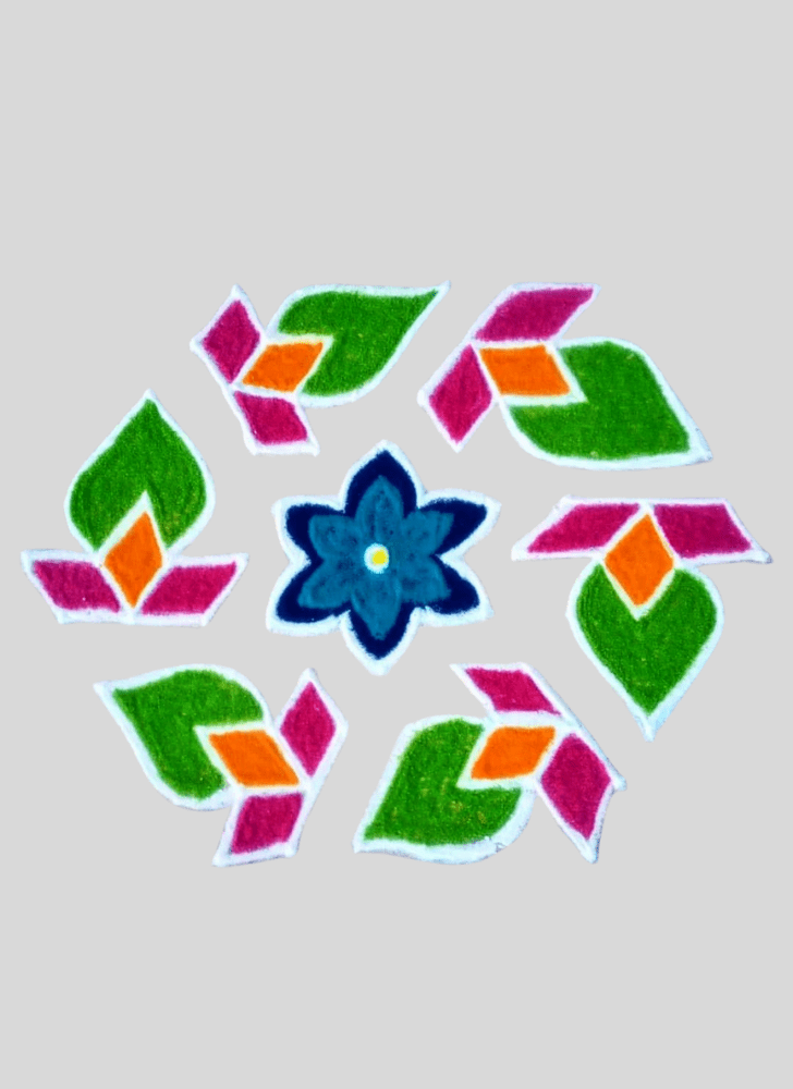 Fair Winter Rangoli