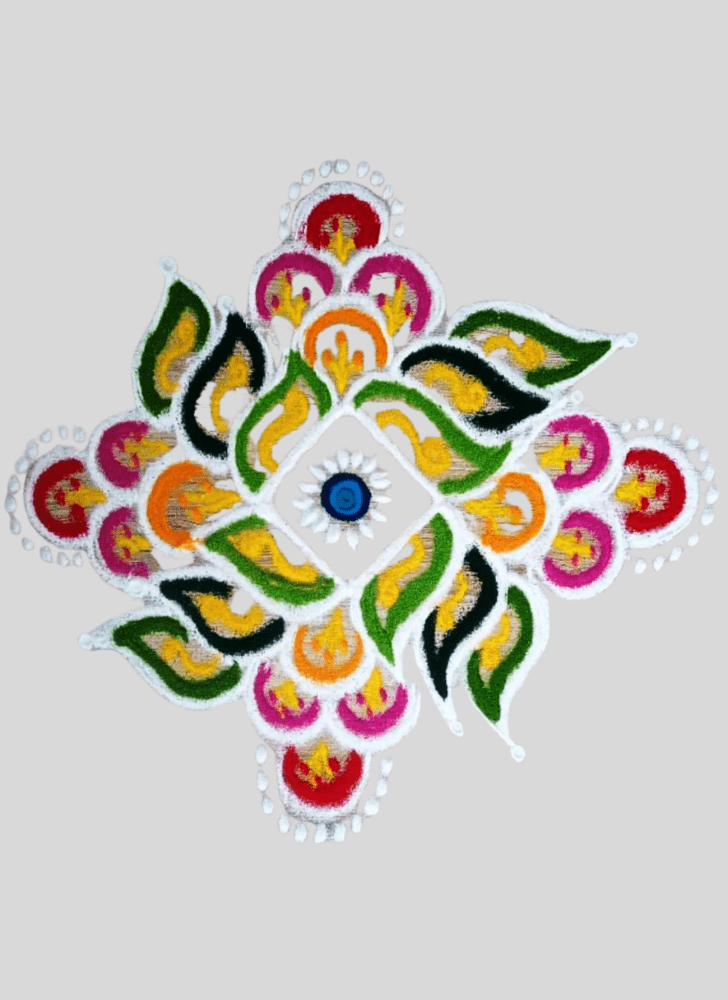 Fetching Winter Rangoli