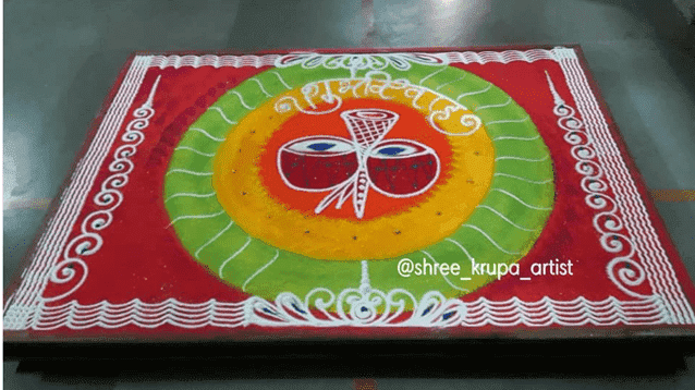 Bewitching Yogini Ekadashi Rangoli