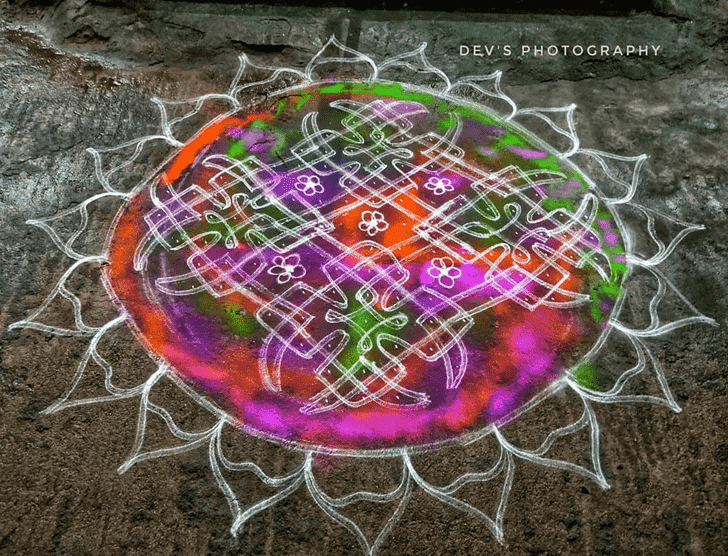 Yogini Ekadashi Rangoli