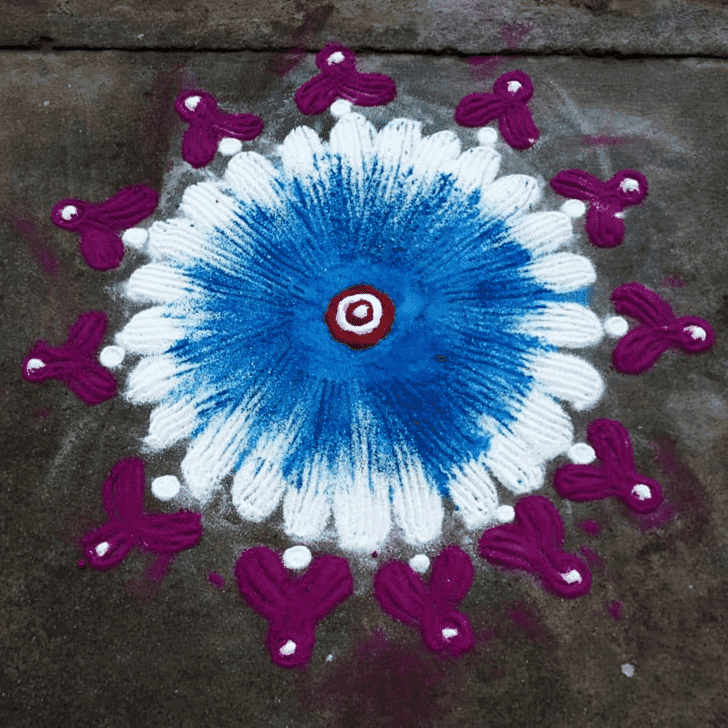 Mesmeric Yogini Ekadashi Rangoli