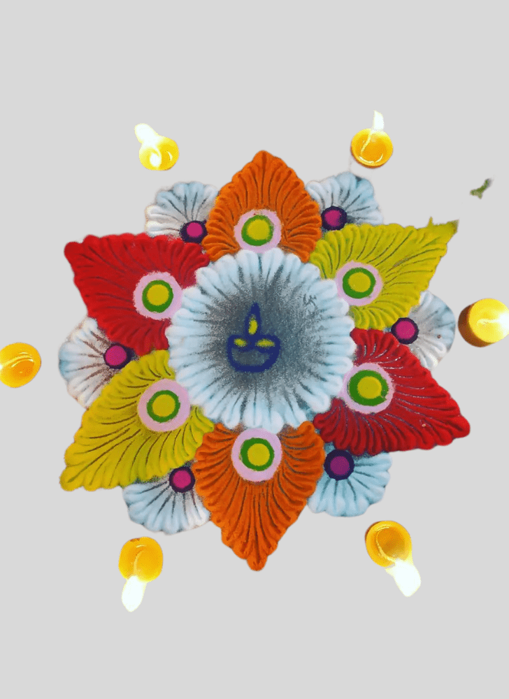 Captivating Zen Rangoli