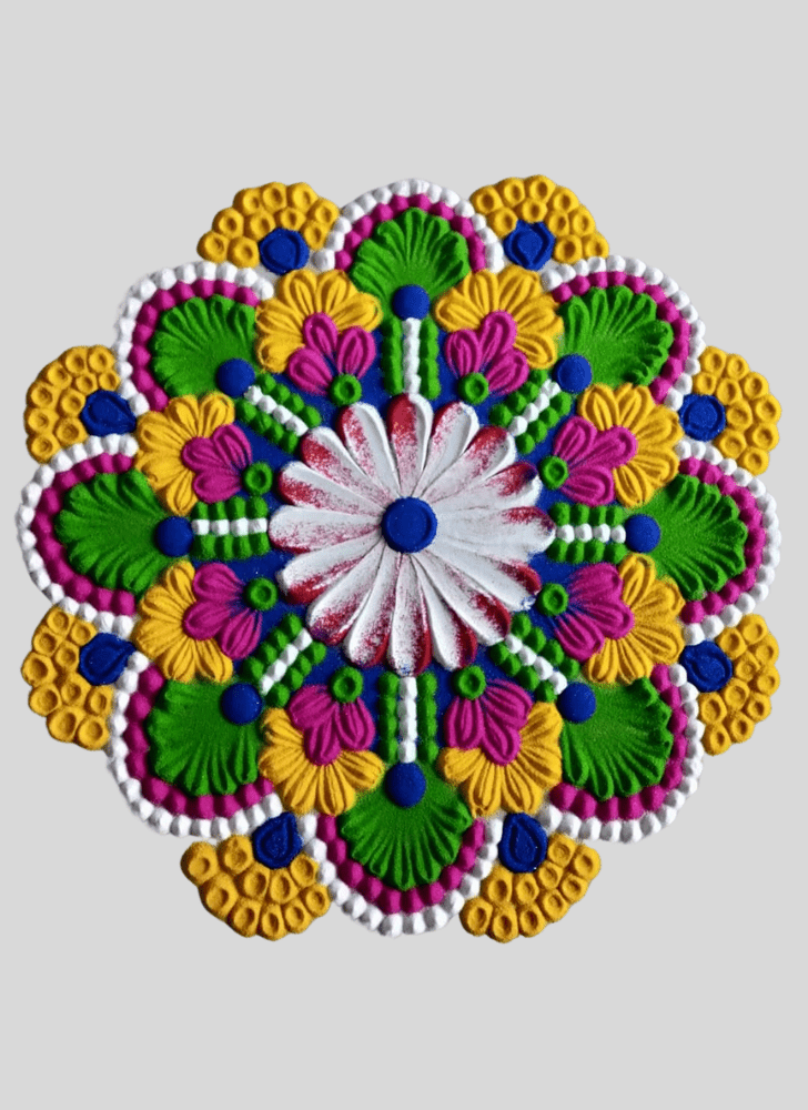 Exquisite Zen Rangoli