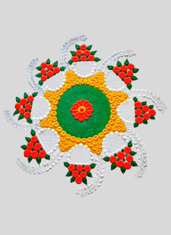 Fine Zen Rangoli